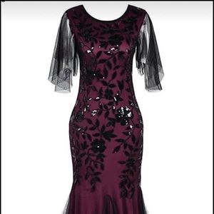 Woman’s 1920’s Style Mermaid Style Dress
